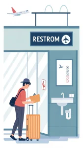 016 Avoiding Plane Bathrooms - GuidesTips